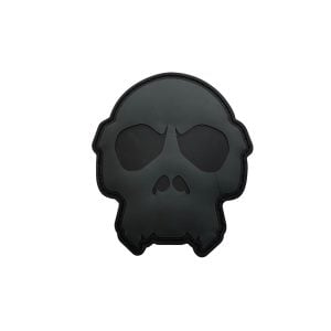 APE "BLACKOUT" SKULL PVC PATCH 3"
