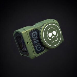 APE CUSTOM AIMPOINT ACRO P-2 METALLIC GREEN (NOV PRE ORDER)