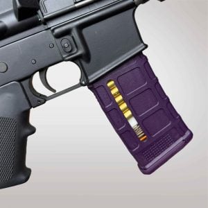 APE PURPLE PMAG 30 AR/M4 GEN M3 5.56 MAG + GLOW FOLLOWER SET