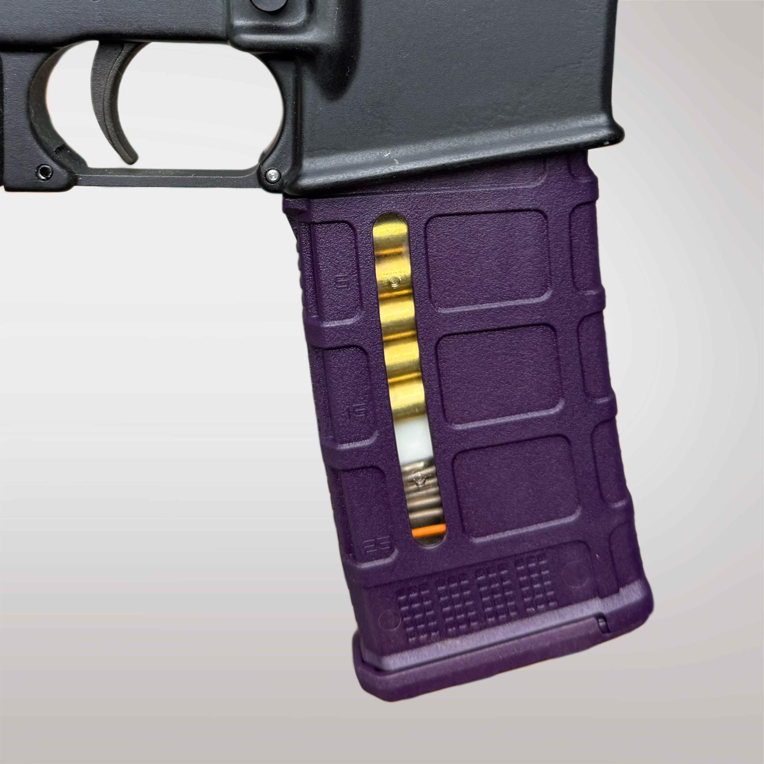 APE PURPLE PMAG 30 AR/M4 GEN M3 5.56 MAG + GLOW FOLLOWER SET - Ape