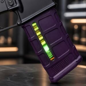 APE PURPLE PMAG 30 AR/M4 GEN M3 5.56 MAG + GLOW FOLLOWER SET