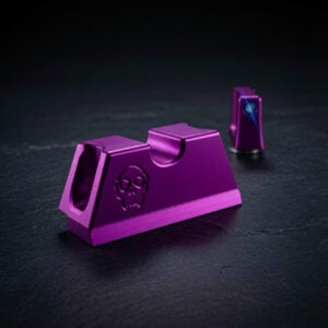 APE LIMITED PURPLE TITANIUM GLOCK SIGHTS / SUPPRESSOR HEIGHT (PRE-SALE)