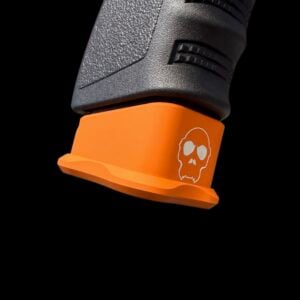 APE DEFENSE OEM GLOCK 19 MAG +2 EXTENSION / LIMITED ORANGE CRUSH