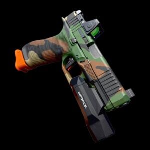 APE CUSTOM GLOCK G45 Gen 6 M81 WOODLAND CAMO