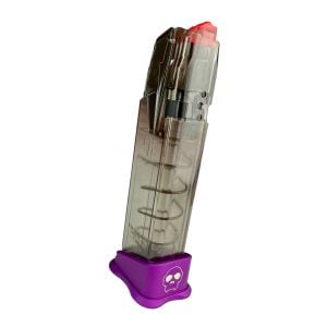 APE LIMITED ETS TRANSLUCENT OMEGA G17 / G45 /19X MAG WITH PURPLE PLUS 2 (19RDS)