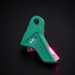 LIMITED APE SEA FOAM CLEAR TRIGGER (CLEAR SAFETY & PINK GLOW)