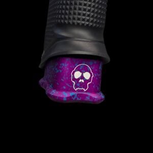APE LIMITED G19 " PURPLE METALLIC SPLATTER OEM MAG +2 EXTENSION