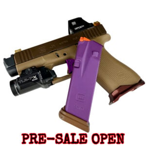 PRE-SALE APE LIMITED METALIC PURPLE GLOCK METAL 15rd 43X / 48 MAG