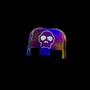 APE FLAME ANODIZED TITANIUM BACKPLATE / NEW GLOCK GEN 6 & V MODELS