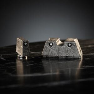 APE LIMITED METEORITE GLOCK SIGHTS / SUPPRESSOR HEIGHT / BLUE TRIT
