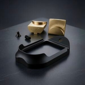 APE GEN 5 & V "BLACK BRASS" MAGWELL / FITS: G17 / G19 / G45 / G34 / G23