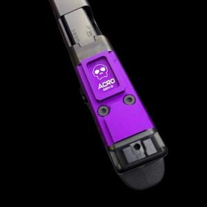 APE GLOCK GEN 6 ACRO ADAPTER PLATE / PURPLE