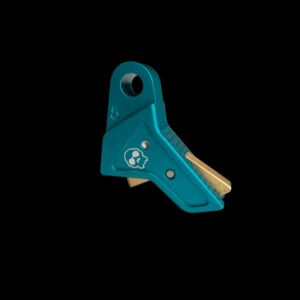 DEMO DEALS - APE TRIGGER / METALLIC TEAL / BRASS SAFETY