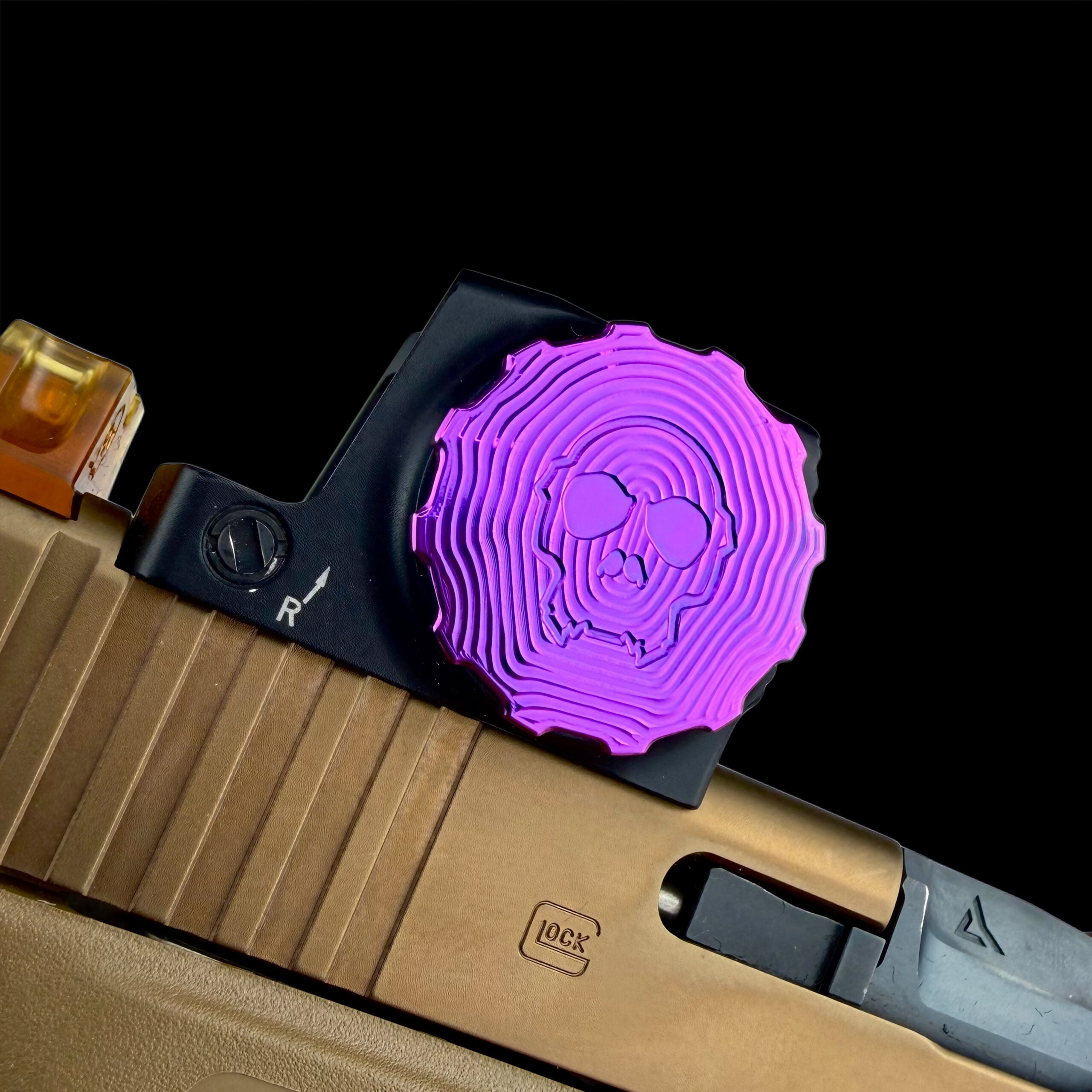 LIMITED TITANIUM - VORTEX DEFENDER - CCW - ST - ENCLOSED OPTIC - PURPLE APE