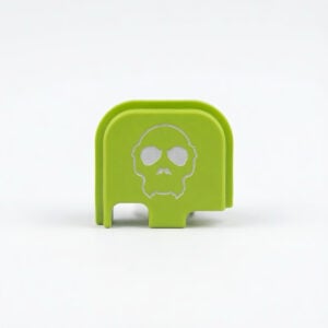 APE CUSTOM 43x / 48 BACK PLATE  / NEON SKULL