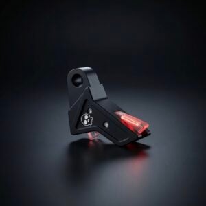 LIMITED APE RARE RED TRITIUM TRIGGER (CLEAR SAFETY & RARE RED TRITIUM)