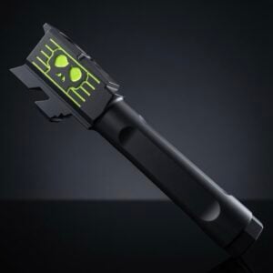 LIMITED APE DEFENSE "X" BARREL for Glock® 43/43X - BLACK / NEON COLOR-FILL