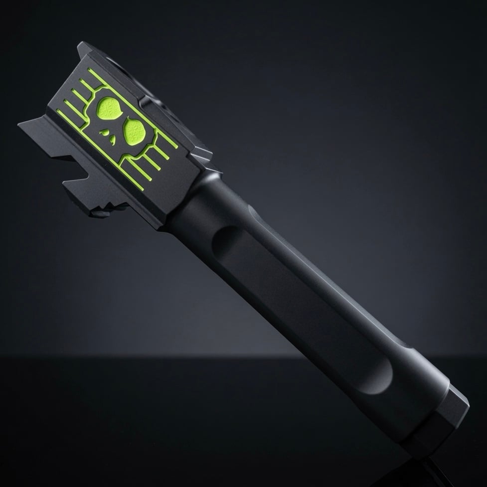 LIMITED APE DEFENSE "X" BARREL for Glock® 43/43X - BLACK / NEON COLOR-FILL