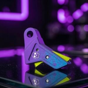 APE LIMITED TRIGGER SHOE "90's" TEAL-PURPLE SPLATTER / GREEN GEN 1-6 & V