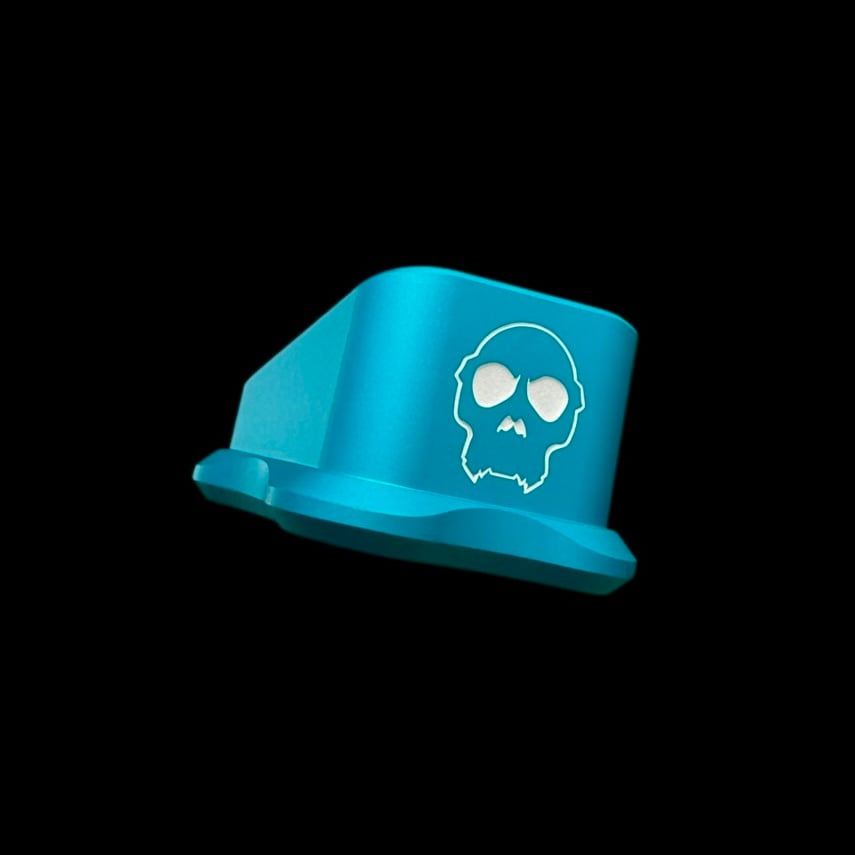 APE DEFENSE GLOCK 17, 45, 34, & 19x MAG +2 EXTENSION / TEAL ANODIZED