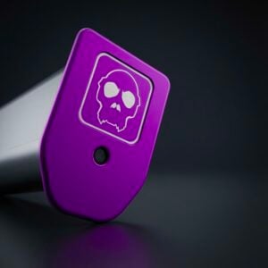 APE LIMITED PURPLE ANODIZED PLUS ZERO OEM GLOCK BASE PLATE GEN 1-6