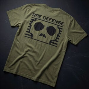 APE DEFENSE T-SHIRT / OD GREEN