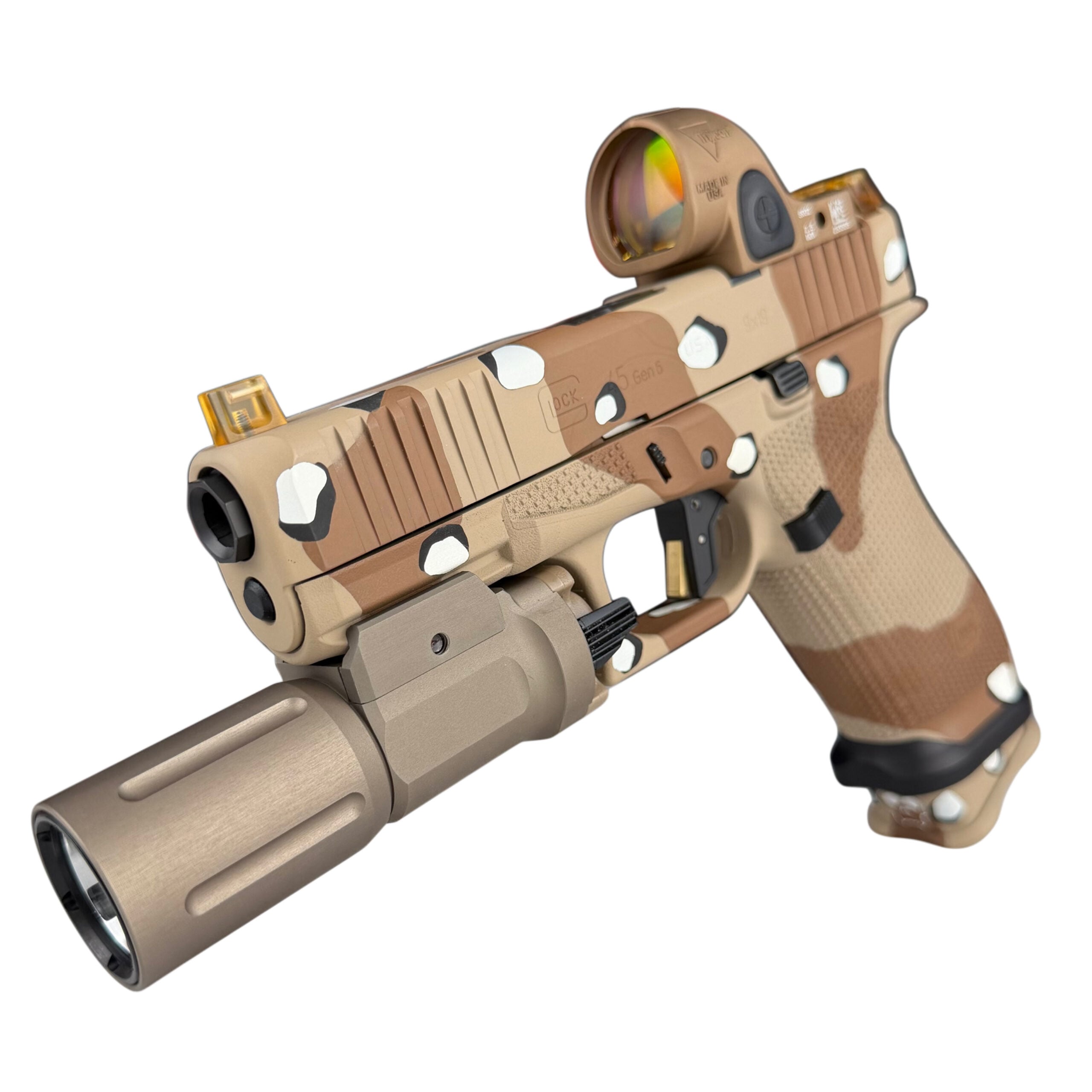 APE CUSTOM GLOCK G45 Gen 6 CHOCO CHIP CAMO - Image 4