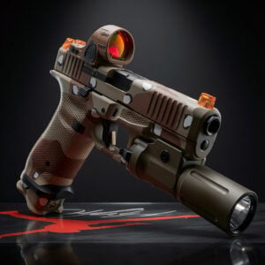 APE CUSTOM GLOCK G45 Gen 6 CHOCO CHIP CAMO