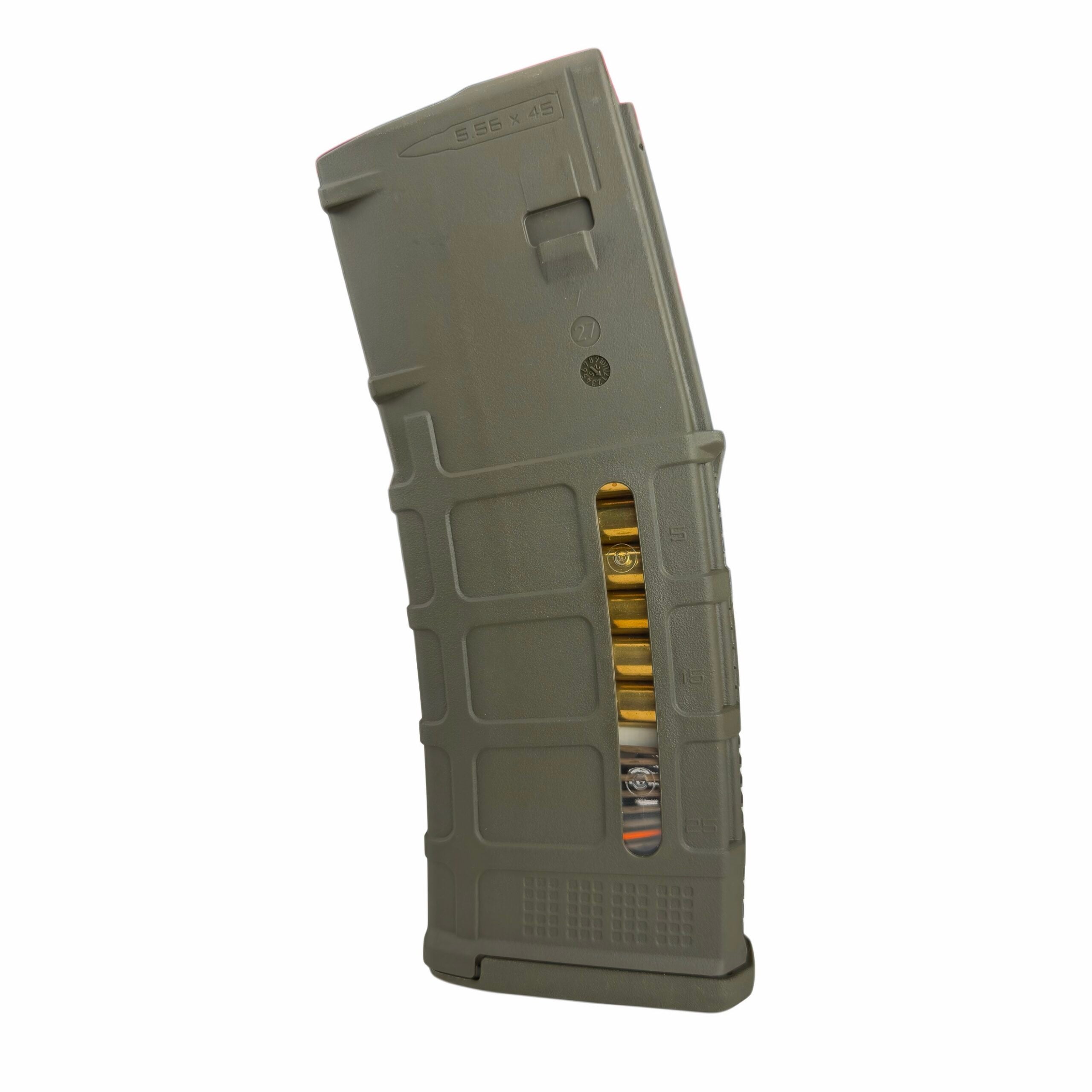 APE LIMITED OD GREEN MAGPUL PMAG 30 AR/M4 GEN M3 5.56 MAG + GLOW FOLLOWER SET - Image 3