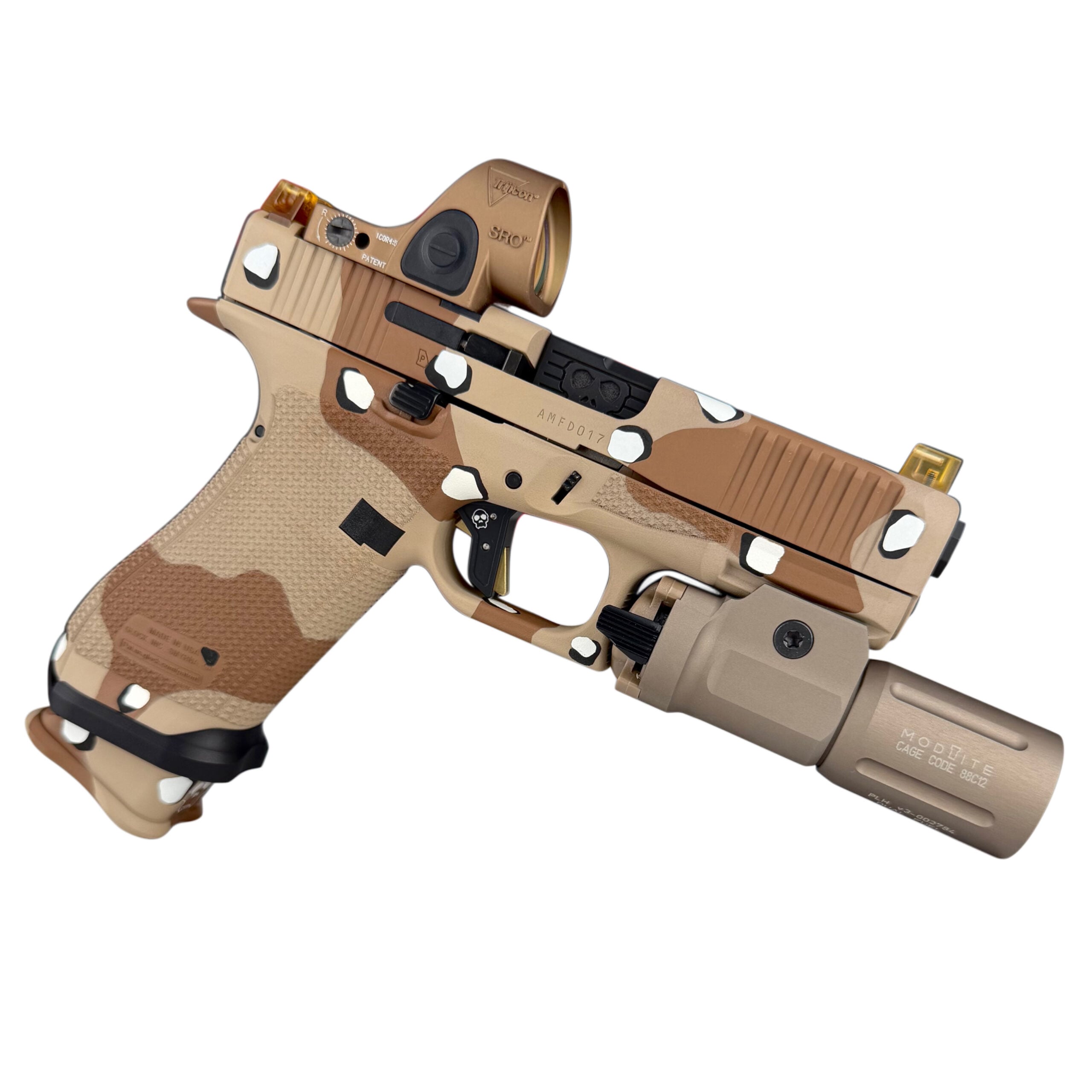APE CUSTOM GLOCK G45 Gen 6 CHOCO CHIP CAMO - Image 6