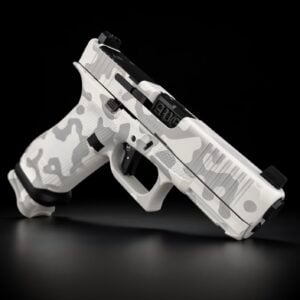 APE CUSTOM ARCTIC WHITE CAMO G45 Gen 6 / BLACK APE BARREL