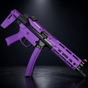 APE CUSTOM METALLIC PURPLE MP5 TACTICAL PISTOL PACKAGE