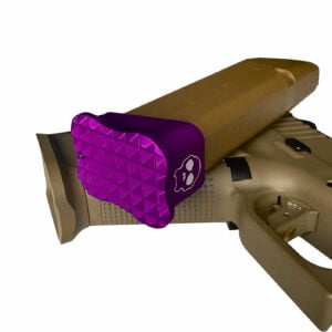 APE GRAPE SMASHER PLUS 2 MAG EXTENSION / G17 / G45 / G19X / PURPLE ANODIZED