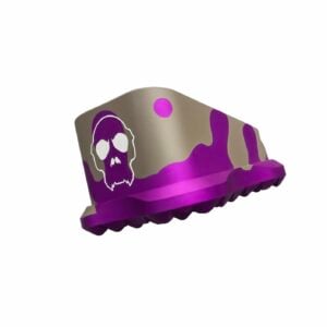 APE GRAPE SMASHER G17 / G45 / 19X +2 MAG EXTENSION / FDE - PURPLE SPLASH