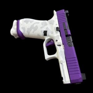 DEMO DEALS-APE CUSTOM ARCTIC WHITE CAMO G19 Gen 6 / BLACK APE BARREL