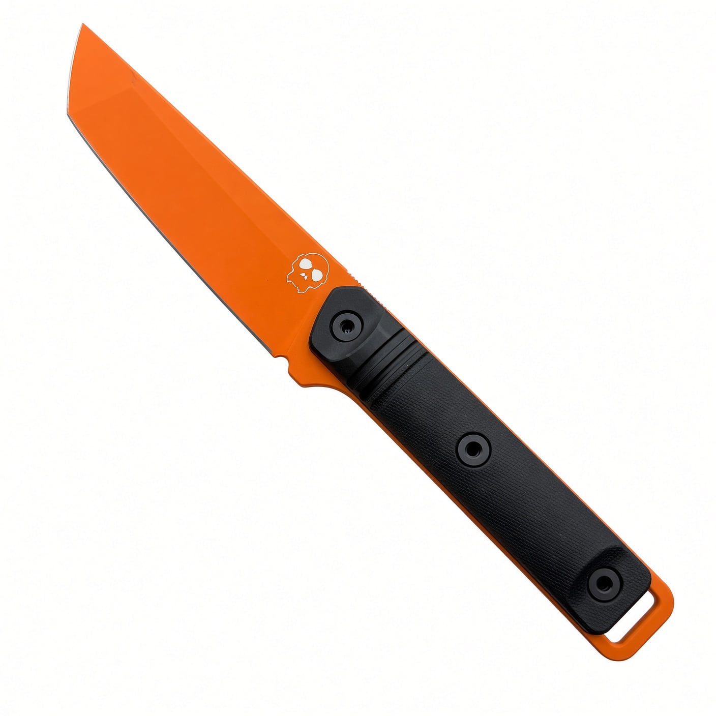 DEMO DEALS - APE CUSTOM KERSHAW ATREIDES FIXED BLADE / METALLIC ORANGE